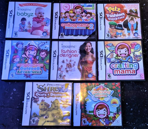 Juegos De Nintendo Ds En Caja Con Manual Ideales Para Niños