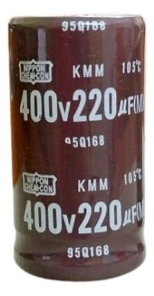 Condensador Electrolitico 220uf 400voltios