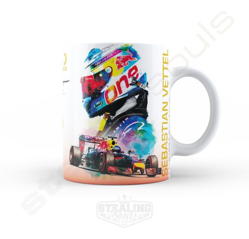 Taza | Sebastian Vettel 15 | World Formula 1 Champion Edtion