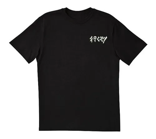 Playeras con letras japonesas hotsell