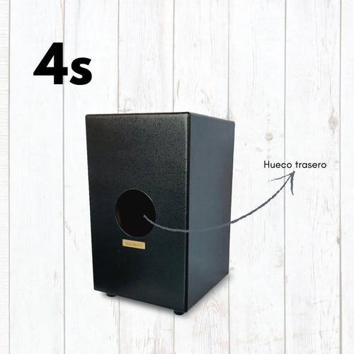 Imagen 3 de 10 de Cajon Dual - 4 Sonidos - Flamenco Y Peruano Bordonas/sonajas