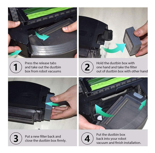 Kit De Reposición Para Roomba Serie E E I E5 (e5154) I