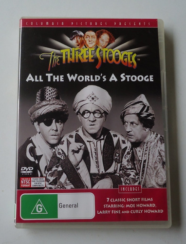 The Three Stooges - All The World´s A Stooge - Dvd Original