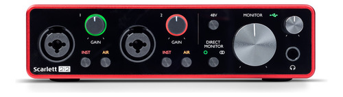Interface De Audio Usb Focusrite Scarlett 2i2 3ra