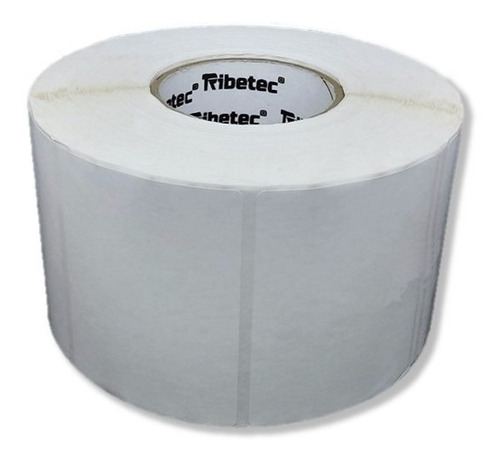 Etiqueta Bopp Plástica 4x3 (102x76 Mm) Rollo 2,000 Pzas C3 Color Blanco