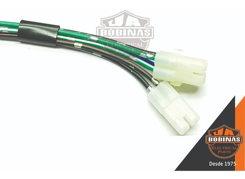 Imagem 2 de 4 de Conector Plug Terminal P/ Cdi C/ Fios Honda Crf230 Novo