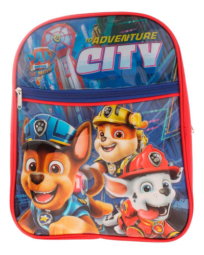 Mochila Escolar Primara Nickelodeon Paw Patrol The Movie To Adventure City Niños