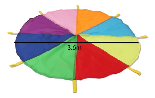 Paracaídas Para Niños, Juguetes Educativos 360cm