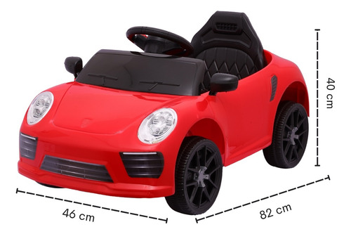Carrinho Carro De Passeio Eletrico Infantil Com Som E Luz
