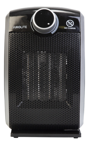 Calefactor Electrico Termoventilador Airolite Curve Black