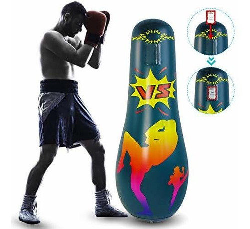 Gojiny - Saco De Boxeo Inflable Para Adultos