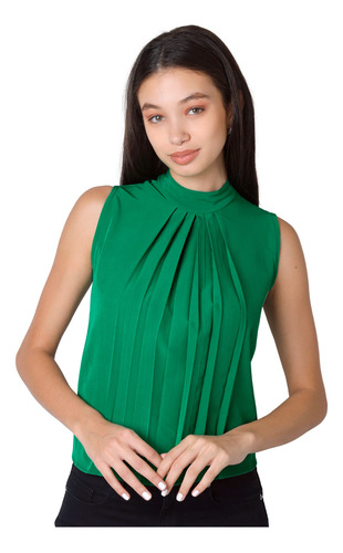 Blusa Mujer Verde Studio Si 69705004