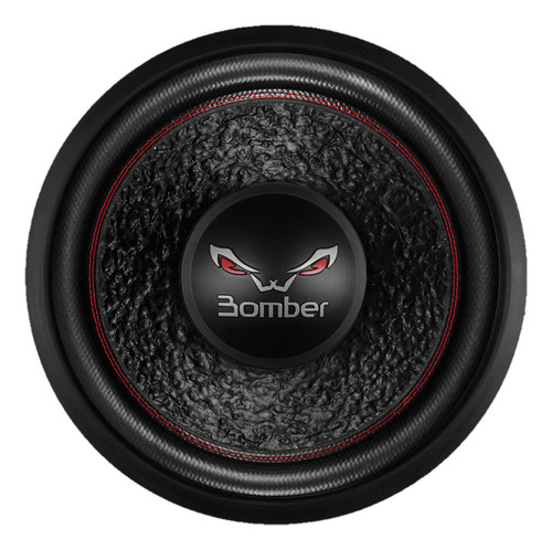 Subwoofer Bomber Bicho Papão 15 Pol 2000w Rms 2+2 Ohms Cor Preto