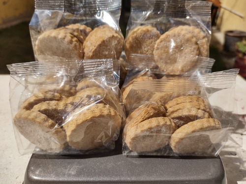 Imagen 2 de 2 de Galleta Polvoron Paleo Kuidat Paquete Con 8 Bolsas.