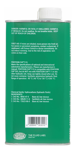 1 Lt Líquido Aceite De Dirección Hidráulica 90 V6 2.8l 93/95