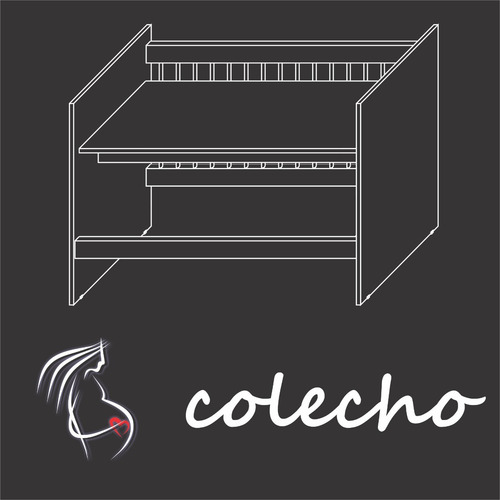 Imagen 8 de 10 de Cuna 5 En 1: Cuna, Moisés, Colecho, Mesaita Y Escritorio