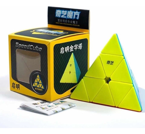 Cubo Mágico Profissional Pyraminx Triângulo Megamix