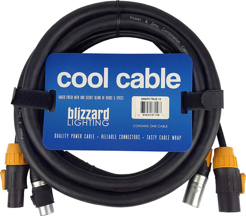 Blizzard Lighting Cool Cabl True1 Para + Dmx Combo 10 Pie 3