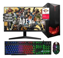 Comprar Pc Torre Gamer Amd Athlon 3000g Ssd 240gb Ram 8gb Mon 22 