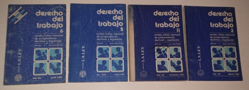 Derecho Del Trabajo - La Ley Años 1981/89 - 1992/93