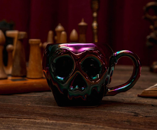 Taza Cerámica Villanos Disney Reina Malvada 20 Oz 3d Esculpi