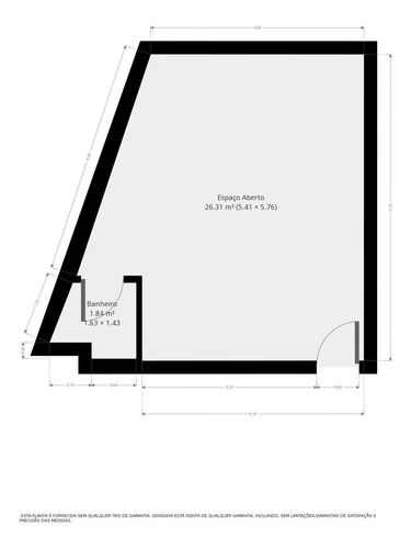 Imagem 13 de 13 de Aluguel De Sala Com 28m² E 0 Quartos - 13295