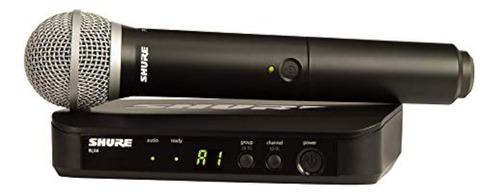 Shure Blx24/pg58 Sistema De Microfono Inalambrico Uhf - Perf