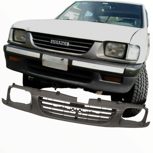 Imagen 2 de 4 de Rejilla Central Aro Cerrado Optica Chica Isuzu Pick-up 97-04