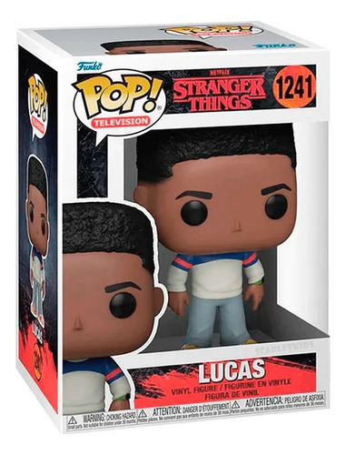 Funko Pop Stranger Things Lucas 1241 Original Scarlet Kids