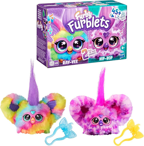 Furby Furblets Pack 2 Mini Furby Con 45 Sonidos 