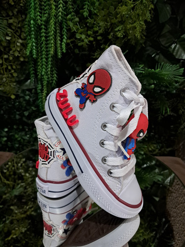 Tenis Menino Do Homem Aranha Personalizado Com Nome