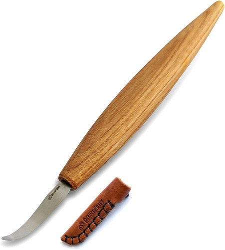 Cuchillo De Curva Larga Para Tallado En Madera 