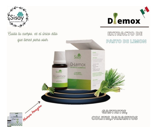 Dlemox Extracto Puro De Pasto De Limón.