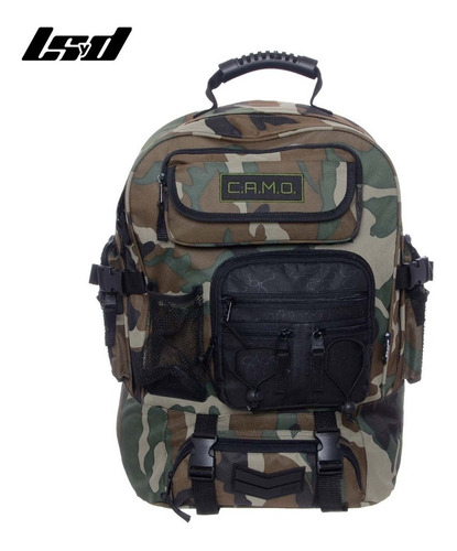 Mochila Reforzada Lsyd Camuflada Camo 18 Swat