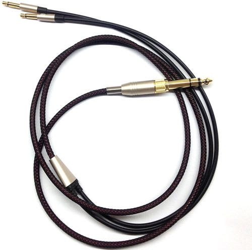 Cable De Audio Para Denon Ah-d600, Negro/4.5 Pies