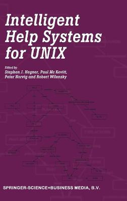 Libro Intelligent Help Systems For Unix - Stephen J. Hegner