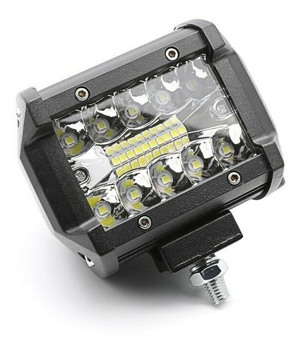 Imagen 5 de 10 de 2 Faros Reflector Auxiliar Led 60w Spot Luz Blanca 4x4 A-vip