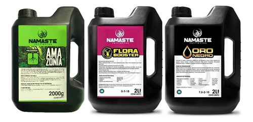 Namaste Nutrient Amazonia Roots Oro Negro Flora Booster 2lt