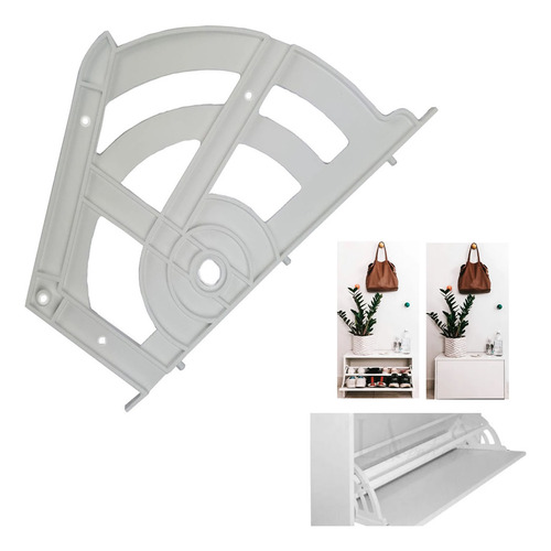 Kit Articulador Para Sapateira Moveis Branco