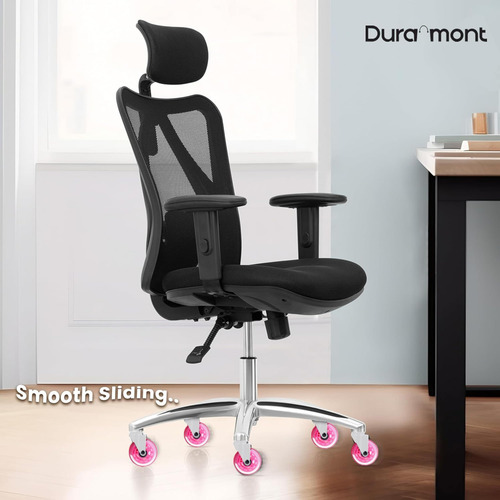 Ruedas Para Silla De Oficina Juego De 5 Color Rosa Silencios