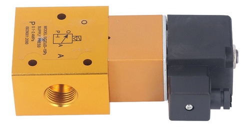 Electroválvula De 3 Vías, 2 Posiciones, G1/2 Pulgadas, Guía