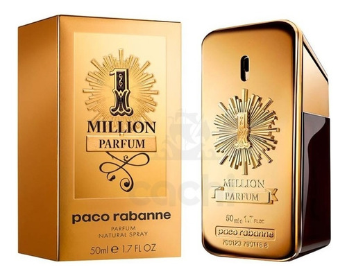 Perfume Paco Rabanne One Million Parfum 50ml Original