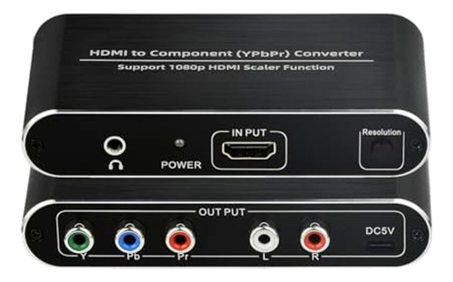 Anber-tech Hdmi Al Convertidor De Componentes Con Función D