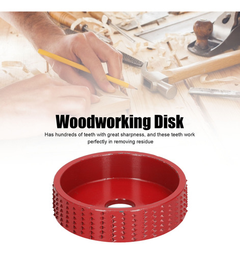 Disco De Amoladora Angular De Madera Para Tallar Y Pulir, Ro