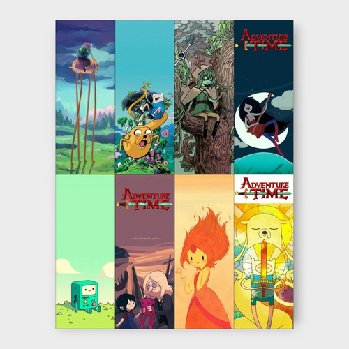 Separadores Para Libros Colección Hora De Aventura Multicolor Adventure Time 3