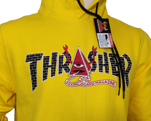 Hoodie Toy Machine Thrasher Piramide