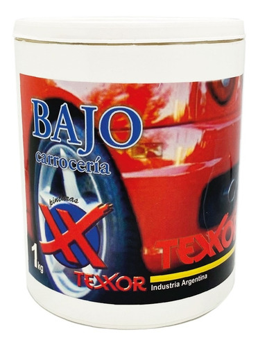 Pintura Bajo Carrocería 1lt Texxor