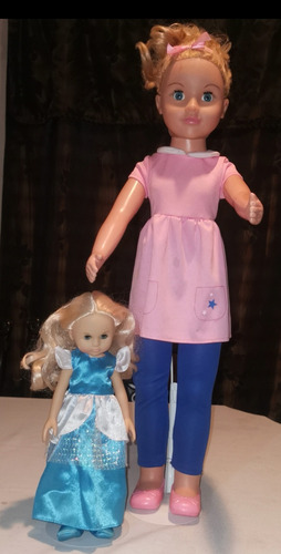 Muñeca Uneeda Doll Camina Conmigo Con Otra De Regalo (Usado)