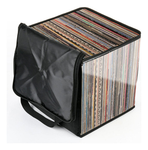 Bolsa De Transporte Para Discos De Vinilo, Caja De