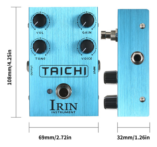 Pedal De Volumen Effect Maker Gain Tone Para Guitarra De Efe